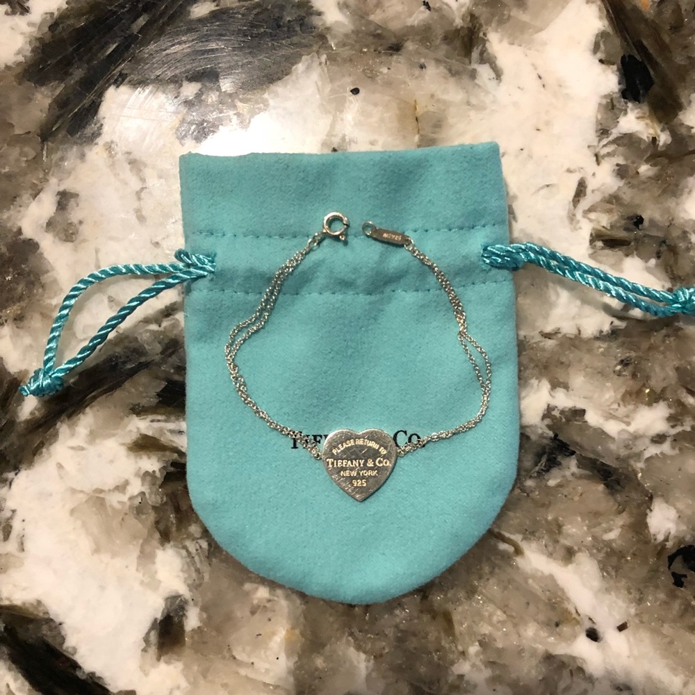 Tiffany & co. Heart tag bracelet